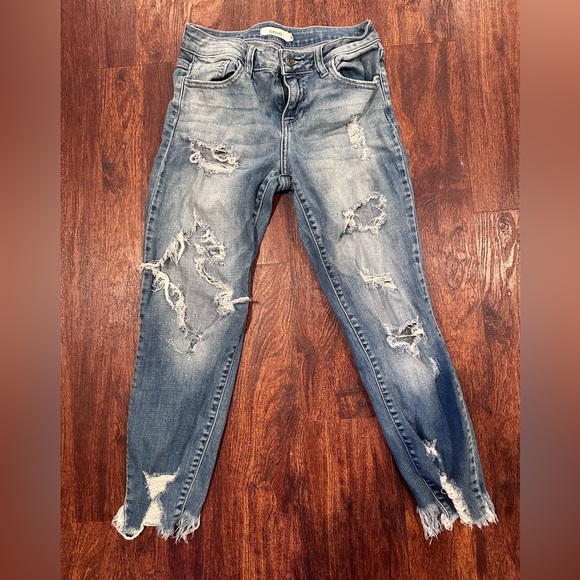 Cello Denim - Juniors Cello Cropped Skinny Jeans